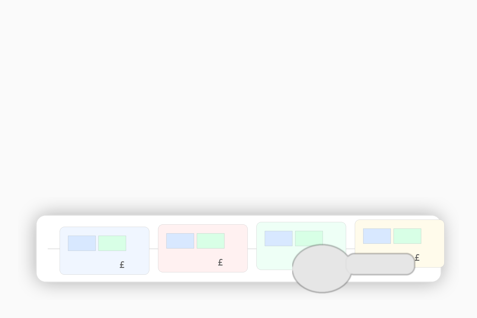 Envelopes of cash on a mattress edge